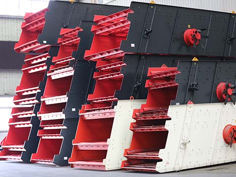Vibrating screen