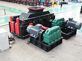 Teeth roll crusher