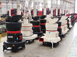 High pressure grinding mill