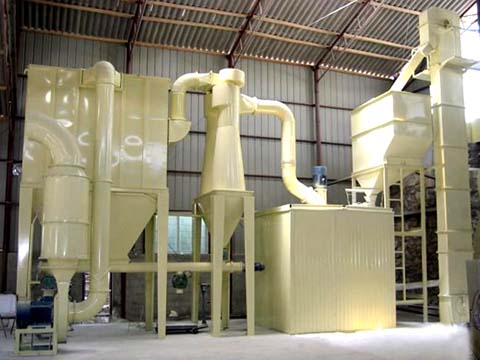 Tricyclic medium-speed micro powder mill