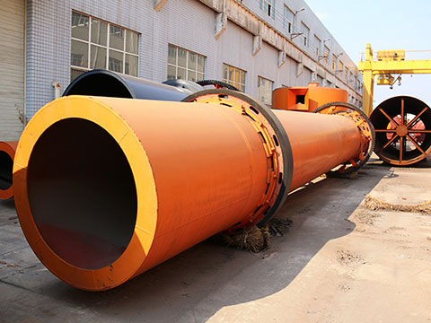 Slag dryer