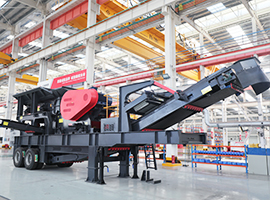 Wheel mobile jaw crusher