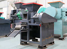 Coal briquette press machine