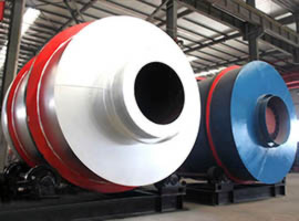 Quartz sand dryer machine