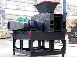 Charcoal briquette machine