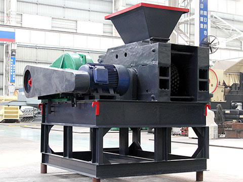 Charcoal briquette machine