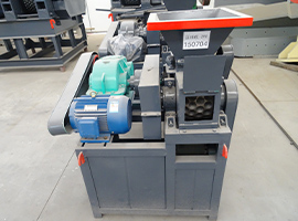 Sponge iron briquetting machine