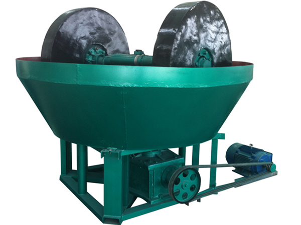 Wet pan mill
