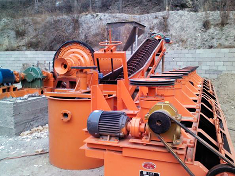 Gold ore processing plant