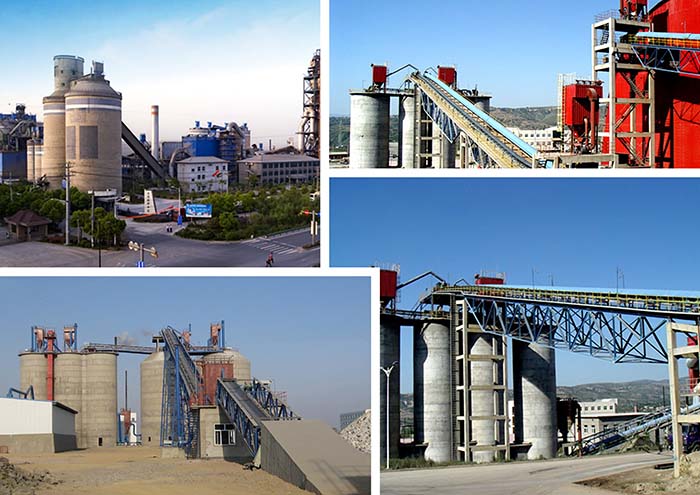 Cement clinker grinding plant
