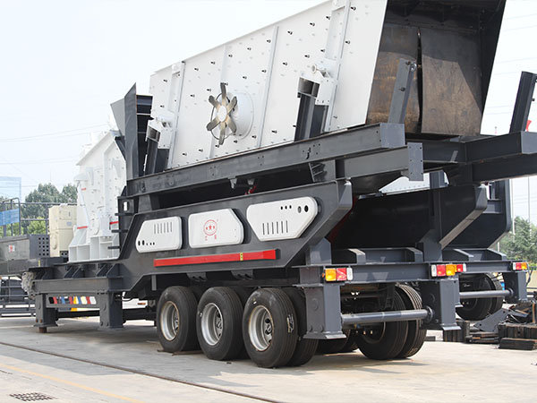 wheel mobile primary impact crusher