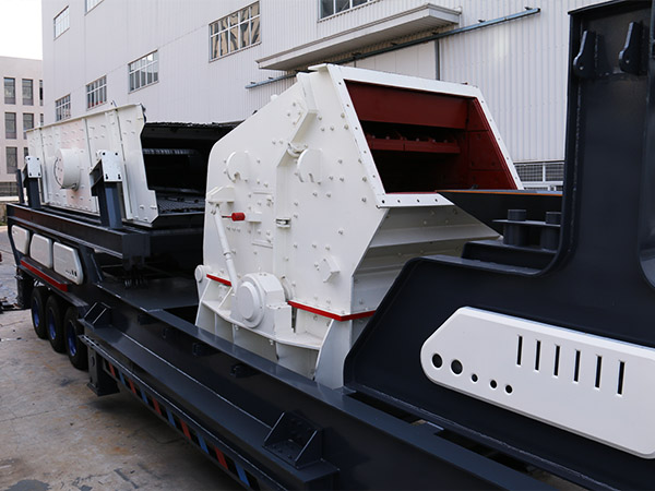 wheel mobile primary impact crusher