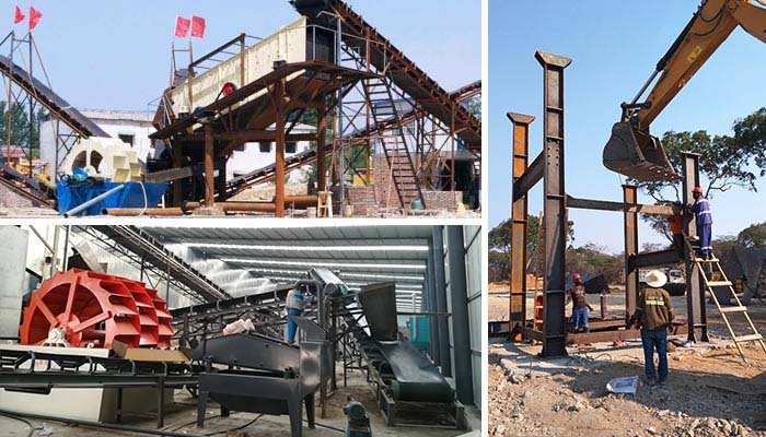 sand washing machine