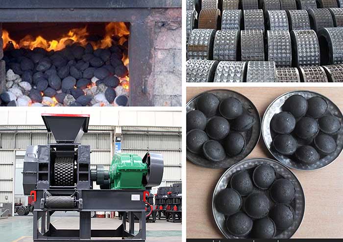 coal briquette press machine 