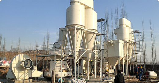 Линия для шлифовки вапняка