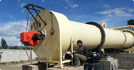 Линия по производству шлака для сушки