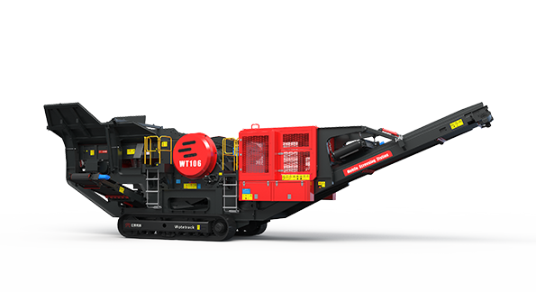 Гусеничная мобильная дробильно-сортировочная станция Wotetrack