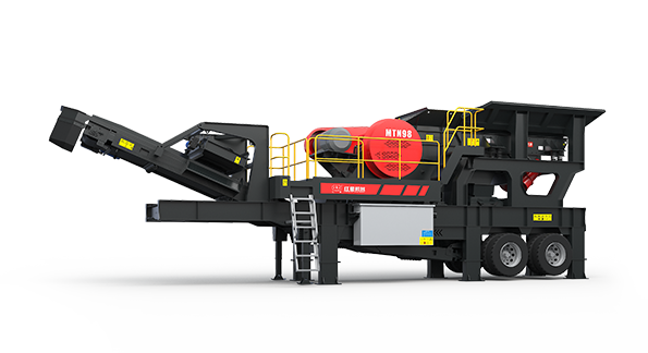 Мобильная дробильно-сортировочная установка колесного типа MTN