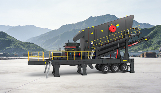 Mobile Station for Medium and Fine Crushing and Screening