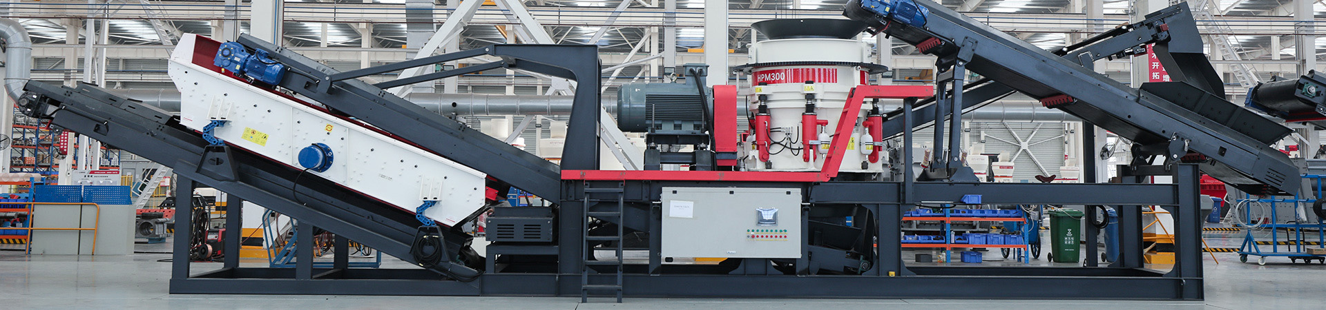 Модульная дробильная станция серии KJ