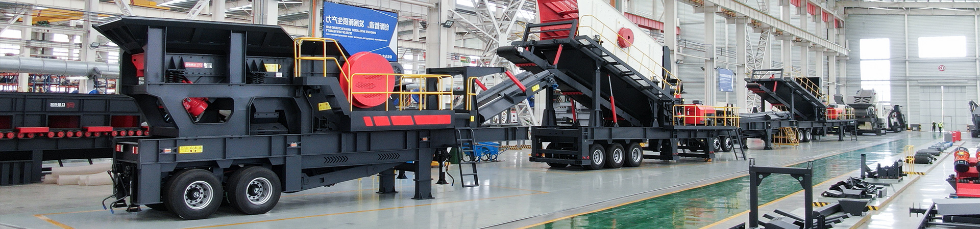 MTN Wheel Type Mobile Crushing And Screening Plant