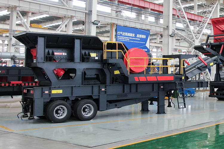 MTN Wheel Type Mobile Crushing And Screening Plant