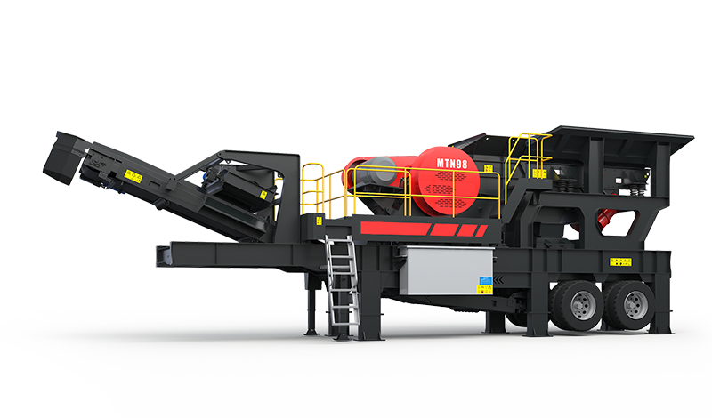 MTN Wheel Type Mobile Crushing And Screening Plant