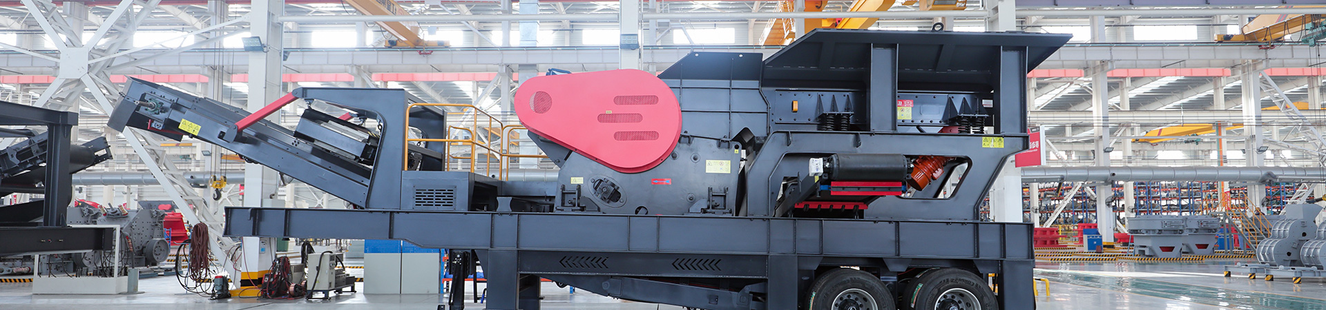 MTF Wheel Type Mobile Crushing And Screening Plant