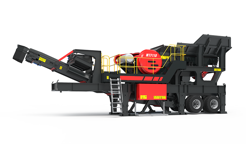 MTF Wheel Type Mobile Crushing And Screening Plant