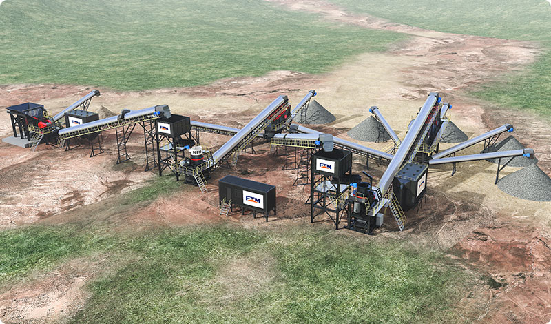 Камнедробильный завод