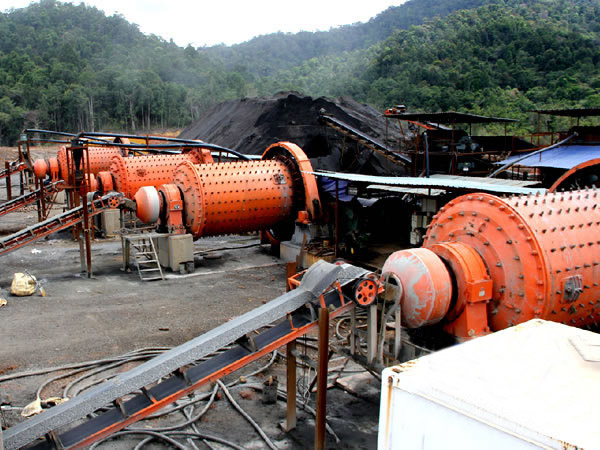 Ball mill site